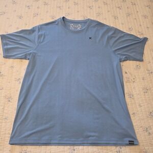 Hurley UPF 50+ Quick Dry Activewear T Shirt Men's 2X Blue New with tags